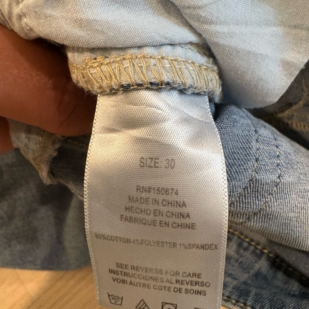 Women's Wash Lab Pieced Denim Skirt - Picture 4 of 4